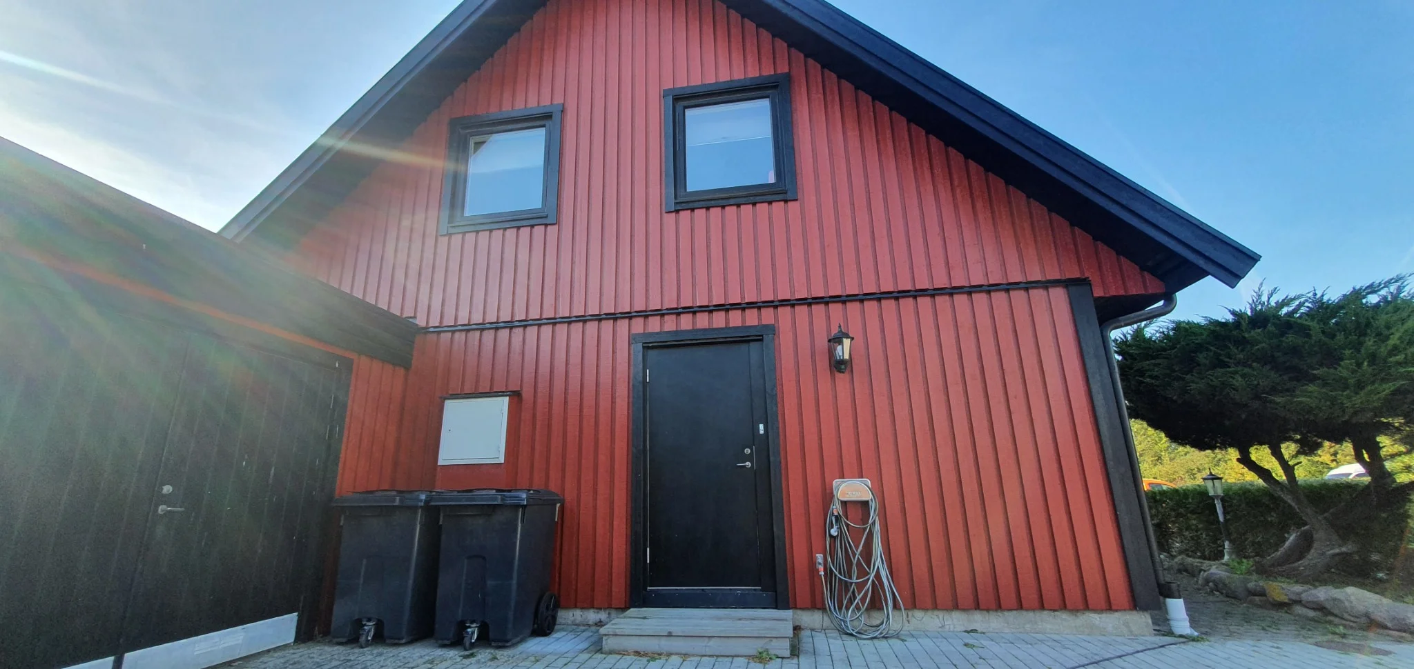 Fasadmålning i Sunnanå, Burlöv – Sunnanå, Burlöv kommun