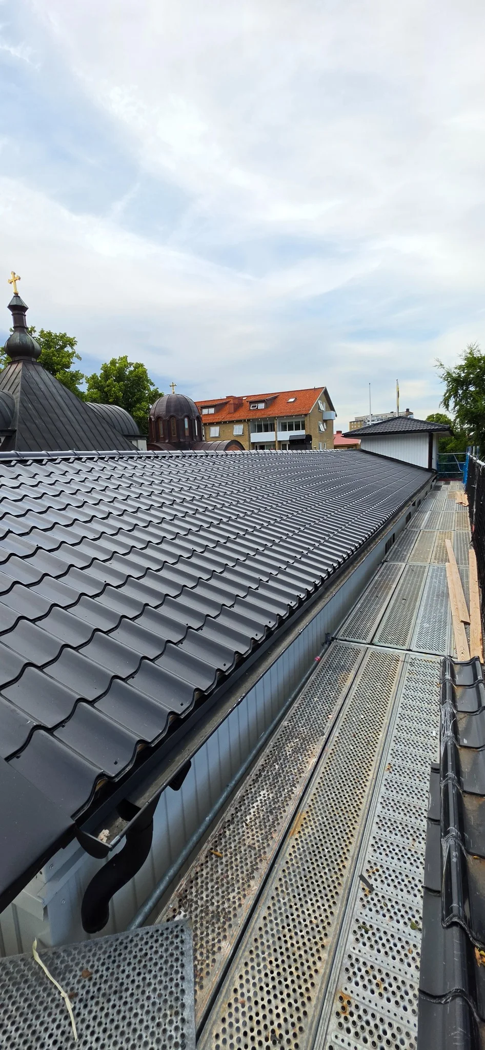 Takbyte i Kulladal, Malmö – Kulladal, Malmö